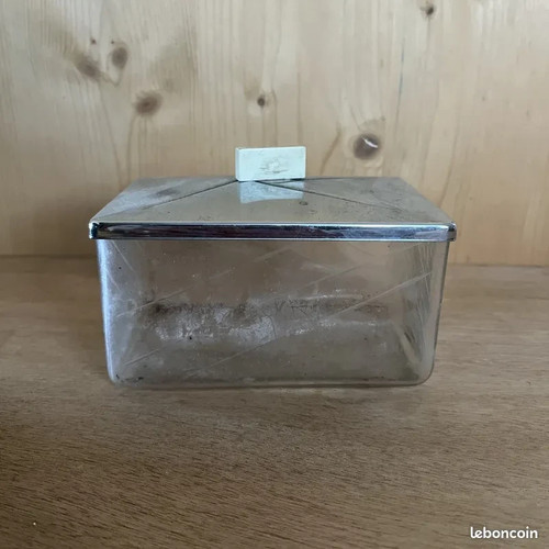 Old art deco biscuit box - , in