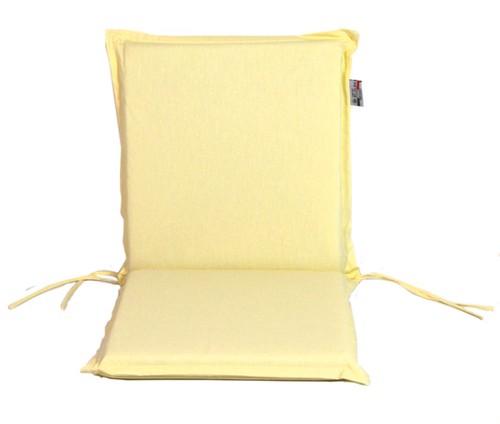 Coussin zippo ecru dossier bas - coussin,