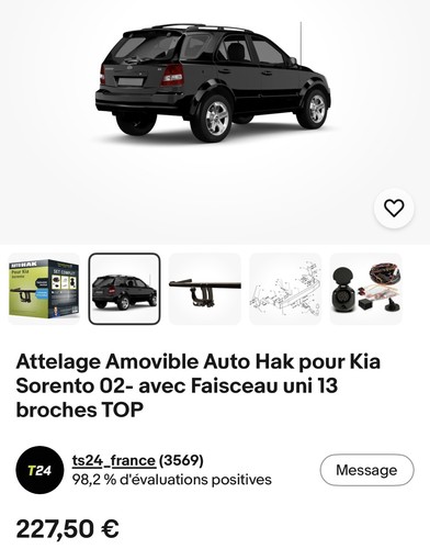 Attelage pour kia - attelage, 02-