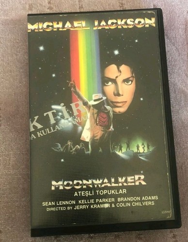 Moonwalker michael jackson vhs - moonwalker,