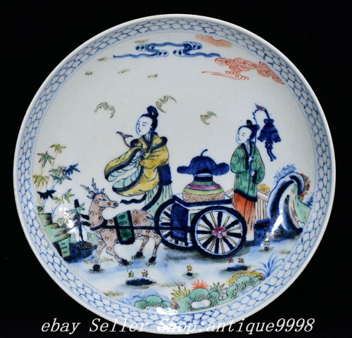 Kangxi dynasty blue white - blue,