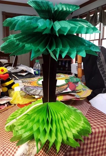 Vintage honeycomb palm - vintage, tree
