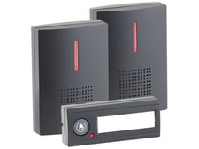 Sonnette sans fil avec 2 récepteurs à signal acoustique et visuel - Casa Control