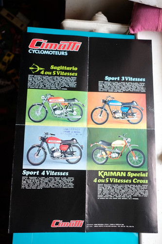 Rare brochure poster - rare,