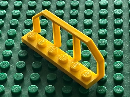 Lego yellow plate 1x6 - lego,