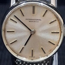 IWC Hand-wound Watch, Silver
