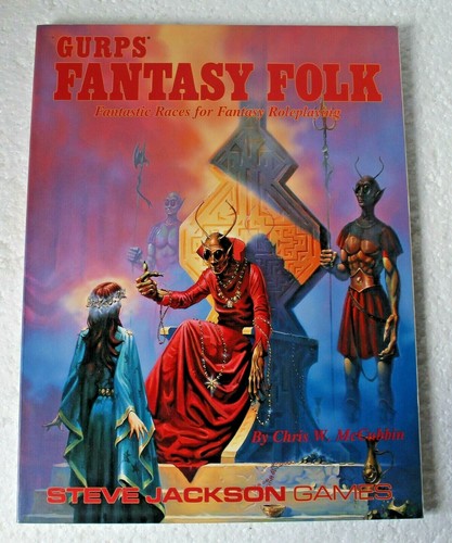 Gurps fantasy folk - gurps,