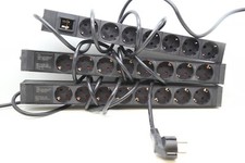 3 X Bloc multiprise noir - Modularized and multi fonctional PDU