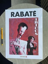 RABATÉ IBICUS PLAQUE ÉMAILLÉE VENTS D'OUEST ÉTAT NEUF 