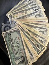 Billet Porte Bonheur ou de collection 1954 à 1973 de 1$ Canadien lire l'annonce 