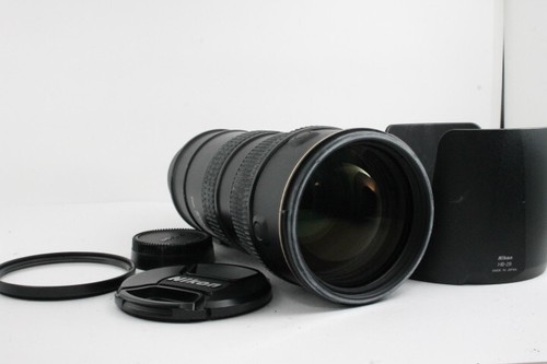 Nikon nikkor 70 200mm - af-s, vr-nikkor