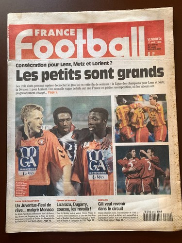 France football 04 1998 - football, du