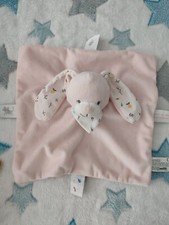 Doudou Plat Lapin Rose Jouer