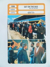 CARTE FICHE CINEMA 1996 GET ON