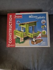 Jeu de construction Jeujura La Maison sur Pilotis 100 pièces