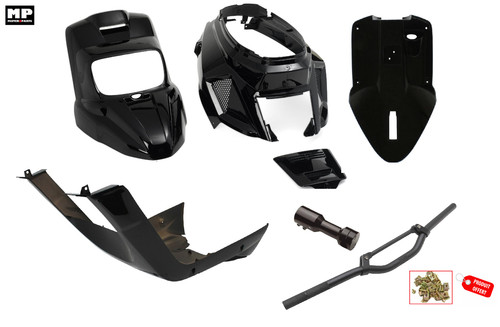 Pack carenage guidon potence - pack,