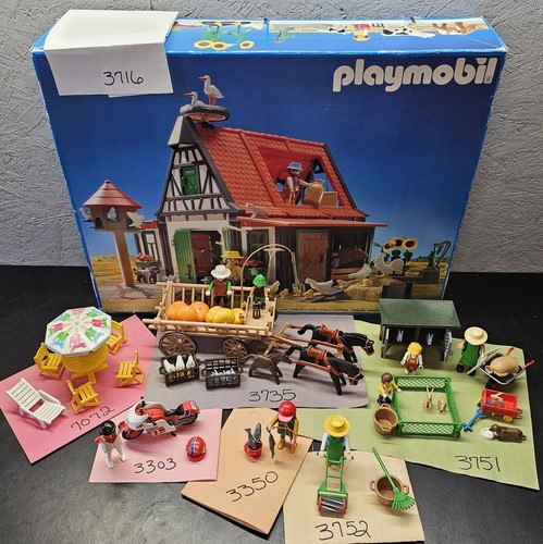 Vintage playmobil sets - sets:, 3735