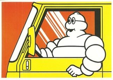 RARE / CARTE POSTALE - MICHELIN BIBENDUM : CAMION TRUCK / POSTCARD ポストカード