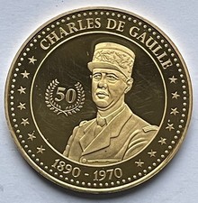 Médaille  CHARLES DE GAULLE