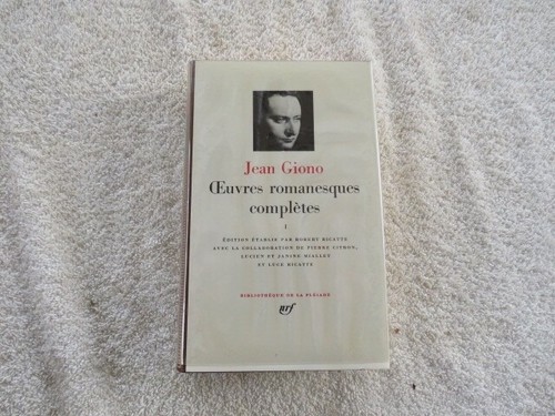 Jean giono oeuvre - jean, romanesque