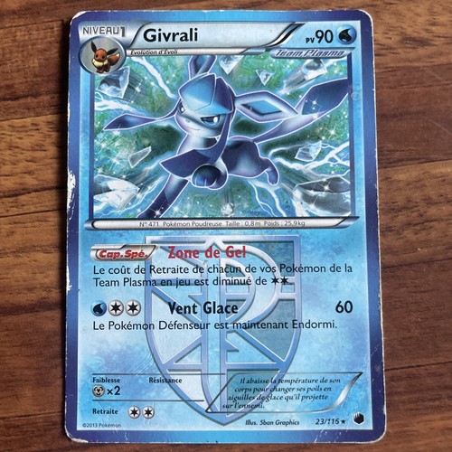 Carte pokemon givrali - carte,