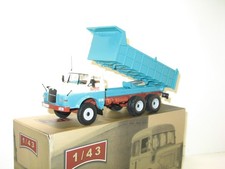 1:43 altaya, MAN SAVIEM SCHAWERHAUBER benne carriére, camion d'autrefois