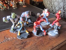 Lot  7 Figurines Disney Infinity - Marvel spiderman venom thanos thor nova black