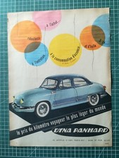 1214 belle Publicité circa 1960 automobile - Dyna Panhard