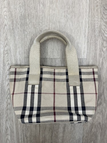 Sac main burberry motif - À,