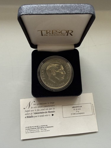 Médaille argent coffret - médaille,