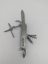 Couteau de poche Multifonctions, Rostfrei, SkyPack, Tournevis, Ciseaux, Canif