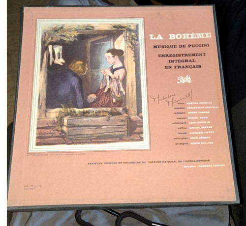 Coffret vinyles bohème - coffret,