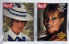Paris Match n° 1167 & n° 1181 (1971) Brigitte Bardot