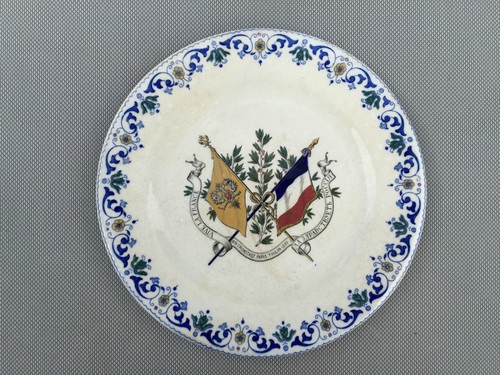 Ancienne assiette faience