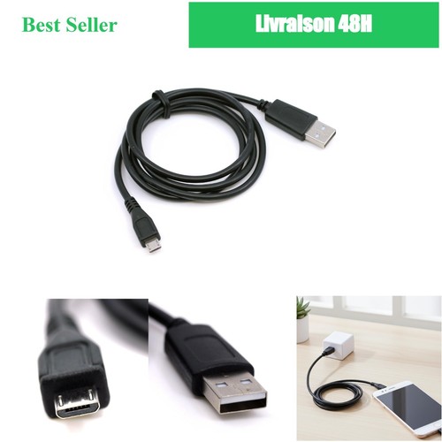 Câble charge usb - charge, micro