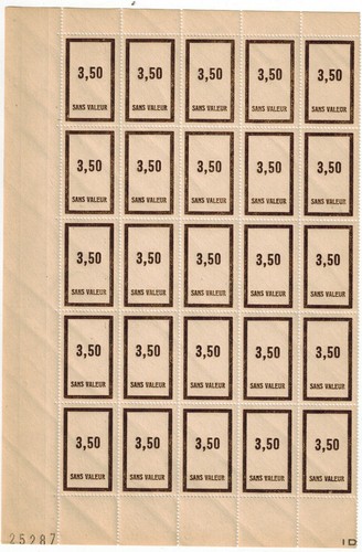 Timbre fictif 43 en - n°,