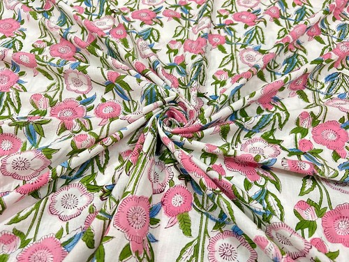 Tissu coton fait - , 5