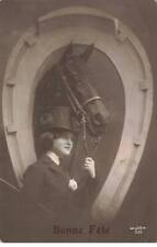 CHEVAUX #MK44989 BONNE FETE