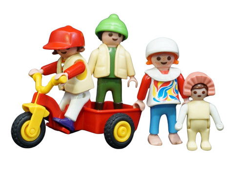 Playmobil enfant bébé avec
