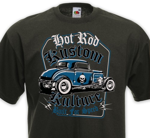 Shirt hot rod - rod,