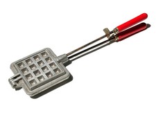 L'étoile Ancien moule à gaufre, gaufrier, appareil à croque monsieur Aluminium