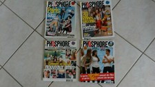 lot 4 magazines ados PHOSPHORE  2015-tb etat-port gratuit monde entier!