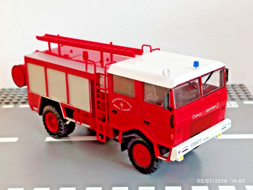 Berliet gbd camiva - berliet, pompiers