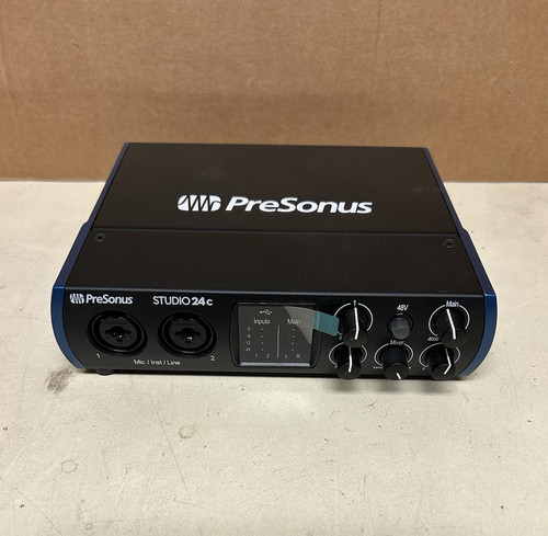 Presonus studio24c usb - studio24c, usb-c