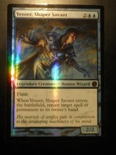 mtg magic venser shaper savant ENGLISH FOIL FTV from the vault twenty 20 forgeur