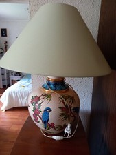 Lampe paradis émaux longwy - lampe,