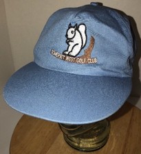 Vintage SOMERSET WEST GOLF CLUB South African Hat Cap Snapback Simal Squirrel 