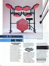 1985 Print Ad of Simmons SDS7