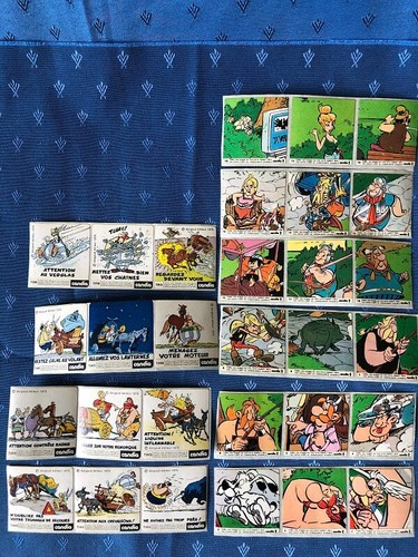 Rare asterix autocollants - rare,