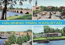 SUEDE KARLSTAD PONT DE PIERRE ET CENTRE VILLE